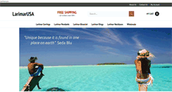 Desktop Screenshot of larimarusa.com
