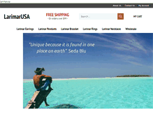 Tablet Screenshot of larimarusa.com